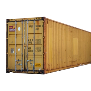 Contenedor 40ft High Cube vista Esquina